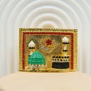 Mix Metal Makkah Madhina for Car Dashboard, House or Alter | Islamic Random Color