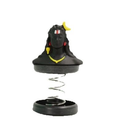 Shivling & Adhiyogi for Home Office Car & Alter Rubber 3 Inch Decorative Showpiece Statue
