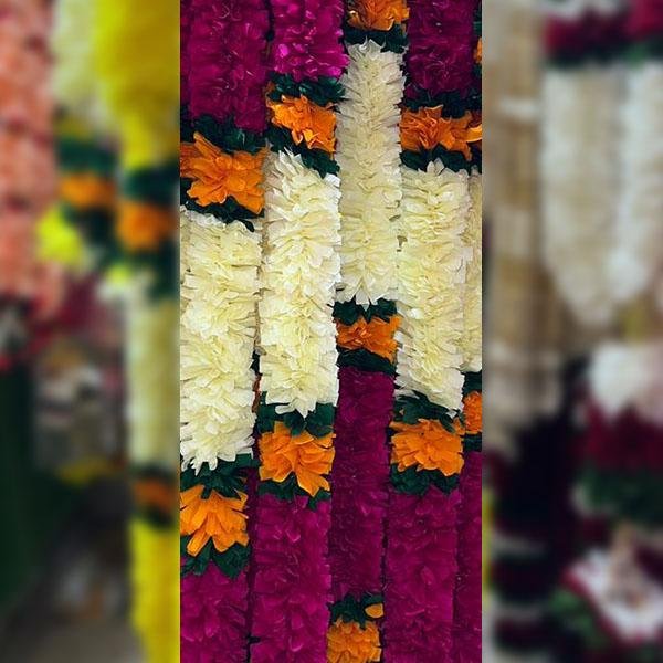 Clearence 1 Set Indian Deepavali Thoran Vasal Malai