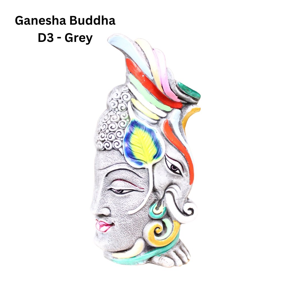 Handmade Mix Terracotta Vase | Ganesha Design | Home Decoration - Big - Image 5