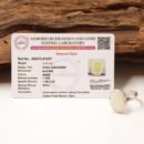 Opal | Certifed Natural Opal Stone | Opal stone Ring in 925 Silver - Baiduri Adjustable Ring Free Size