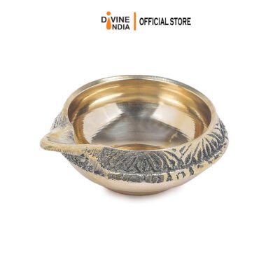 Brass Villaku Design | Diya | Kuber Deep | Oil Lamp | Deepavali Deco
