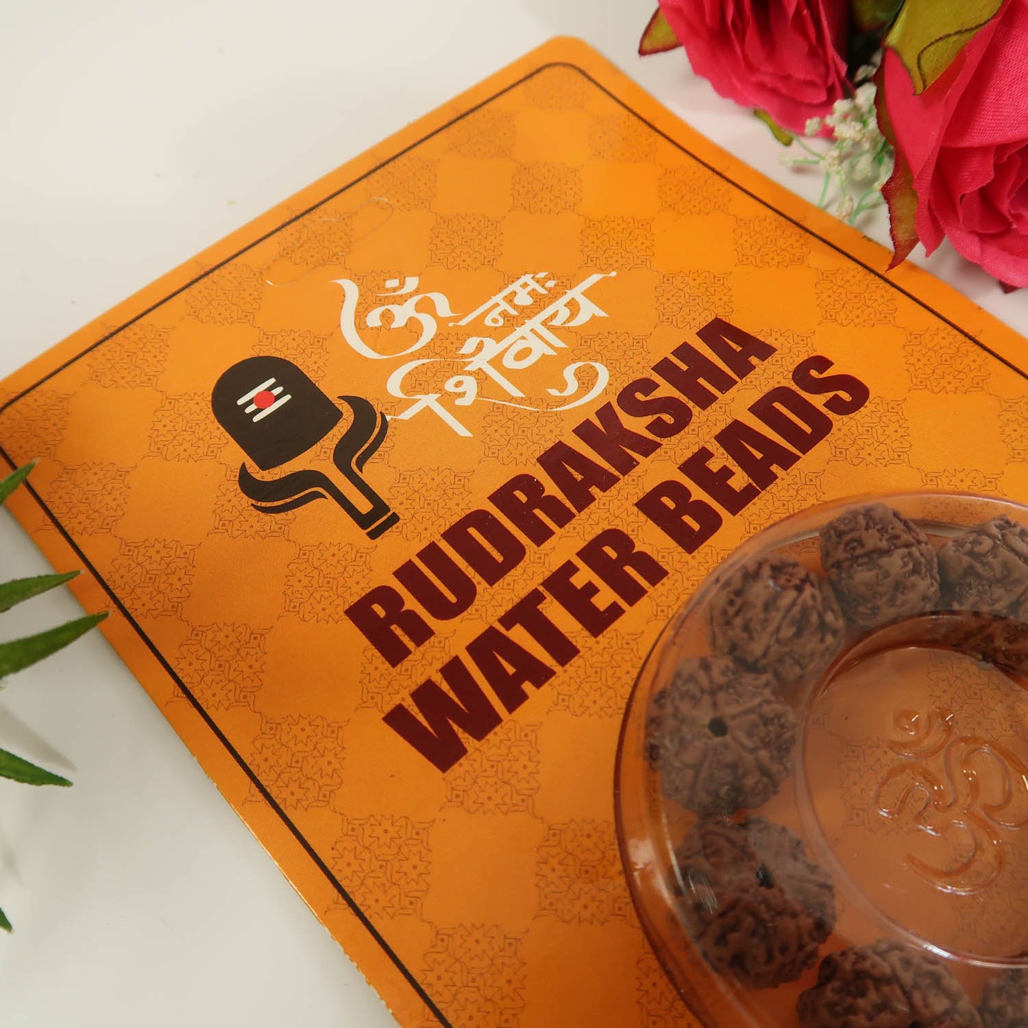 Ruduraksha Water Beads - Ten 5 Face Rudraksha for Healing - Image 2