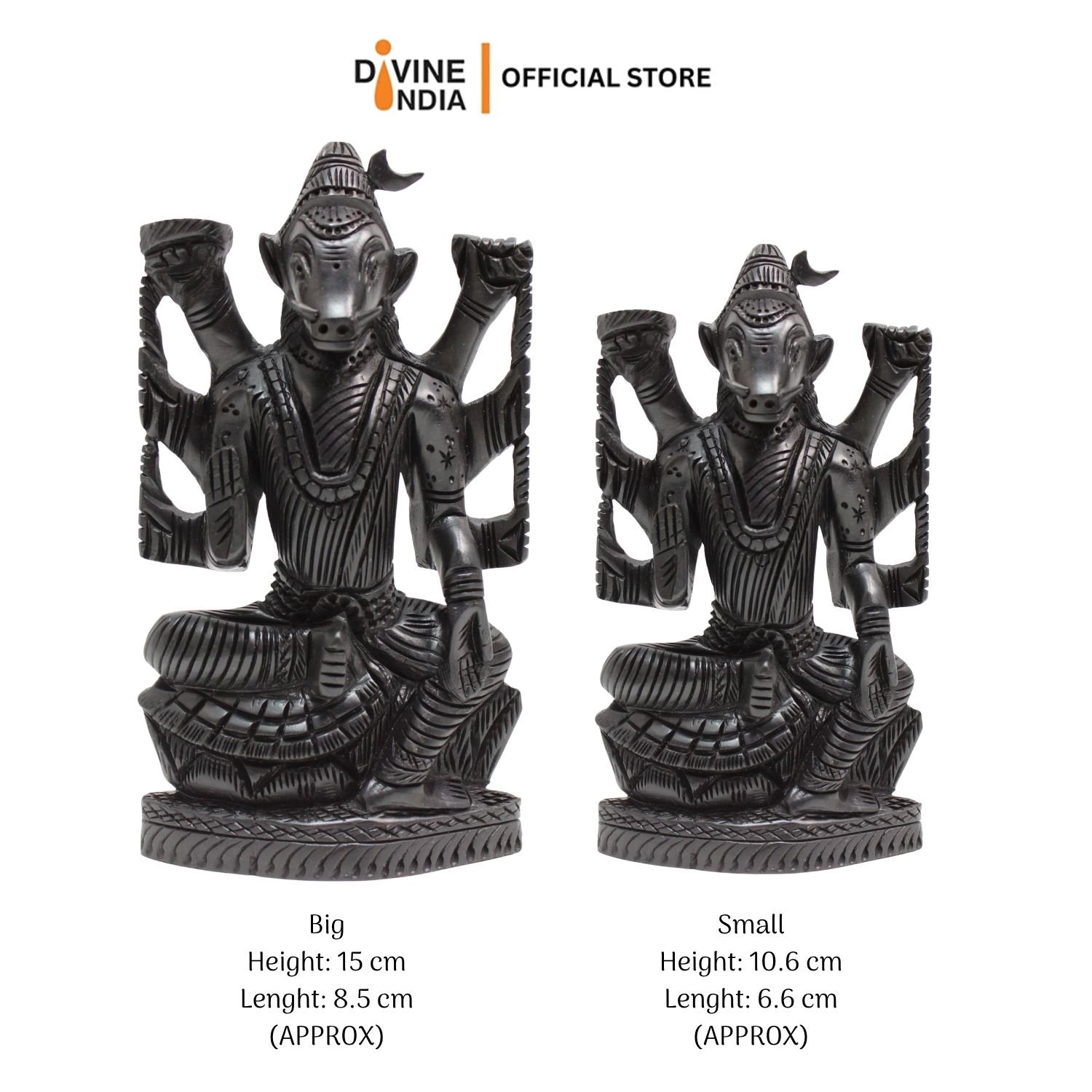 Original Karungali Kattai Varahi Amman - 4" & 6"