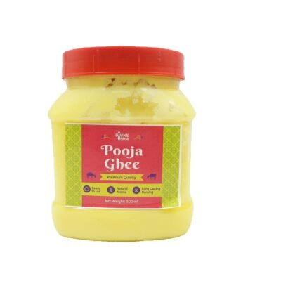 Premium Natural Pooja Ghee 500ml | Divine India