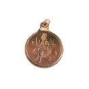 Energized God Durga Copper Locket Yantra ( 1 Inch ) Indian God Locket Pendant