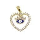 Evil Eye Protection Blue Eyes Glass Lucky Charm Pendant | Eye Symbol