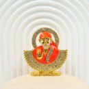 Mix Metal Babaji & Lakshmi Statue  For Car, House & Alter Random Color