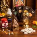 Indian Traditional Vedic Pooja Samagri Set Combo