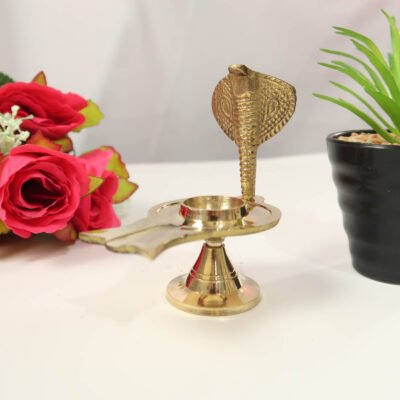 Brass Yoni With Stand
