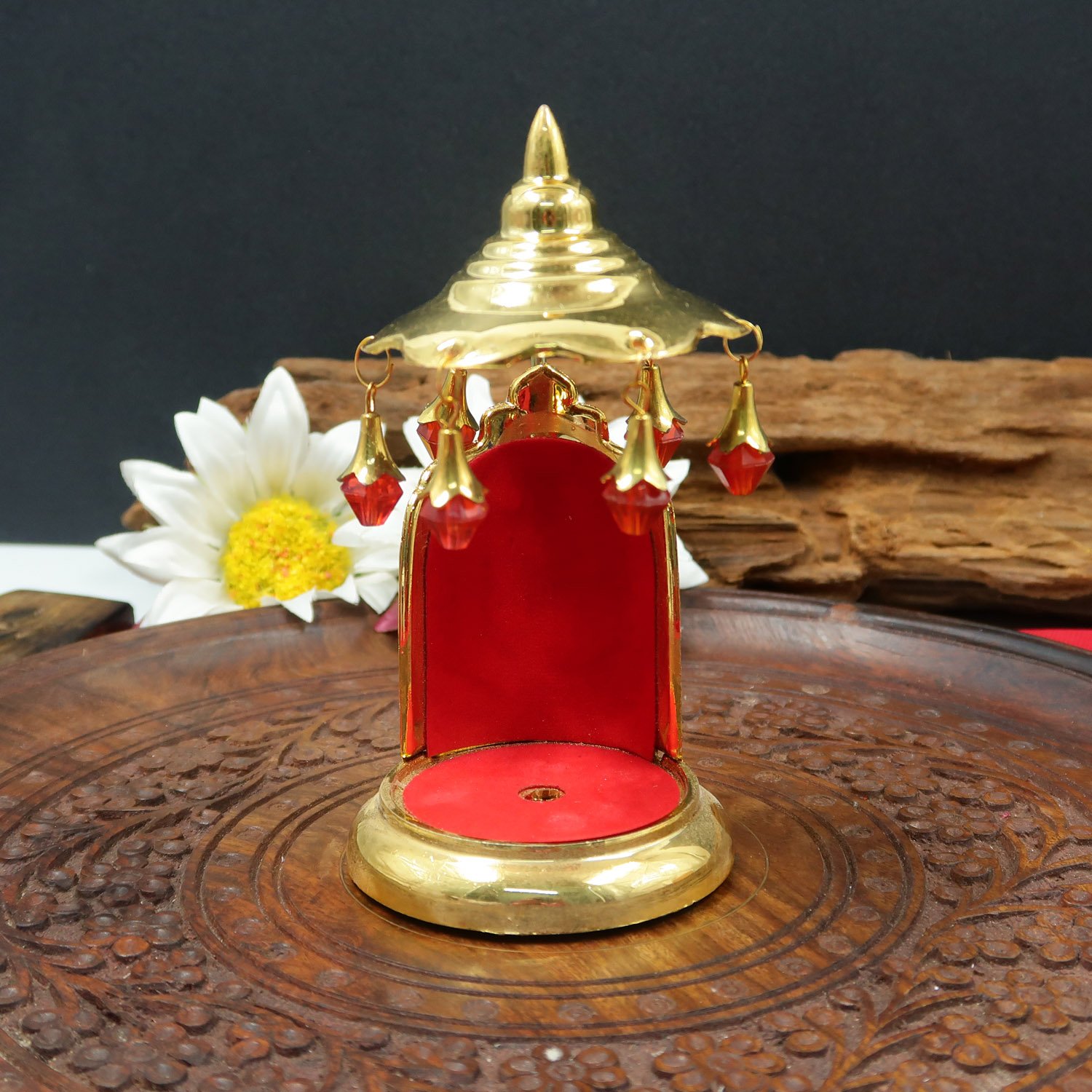 Plastic Umbrella Chhatra for God Idol,  For Car, House & Alter