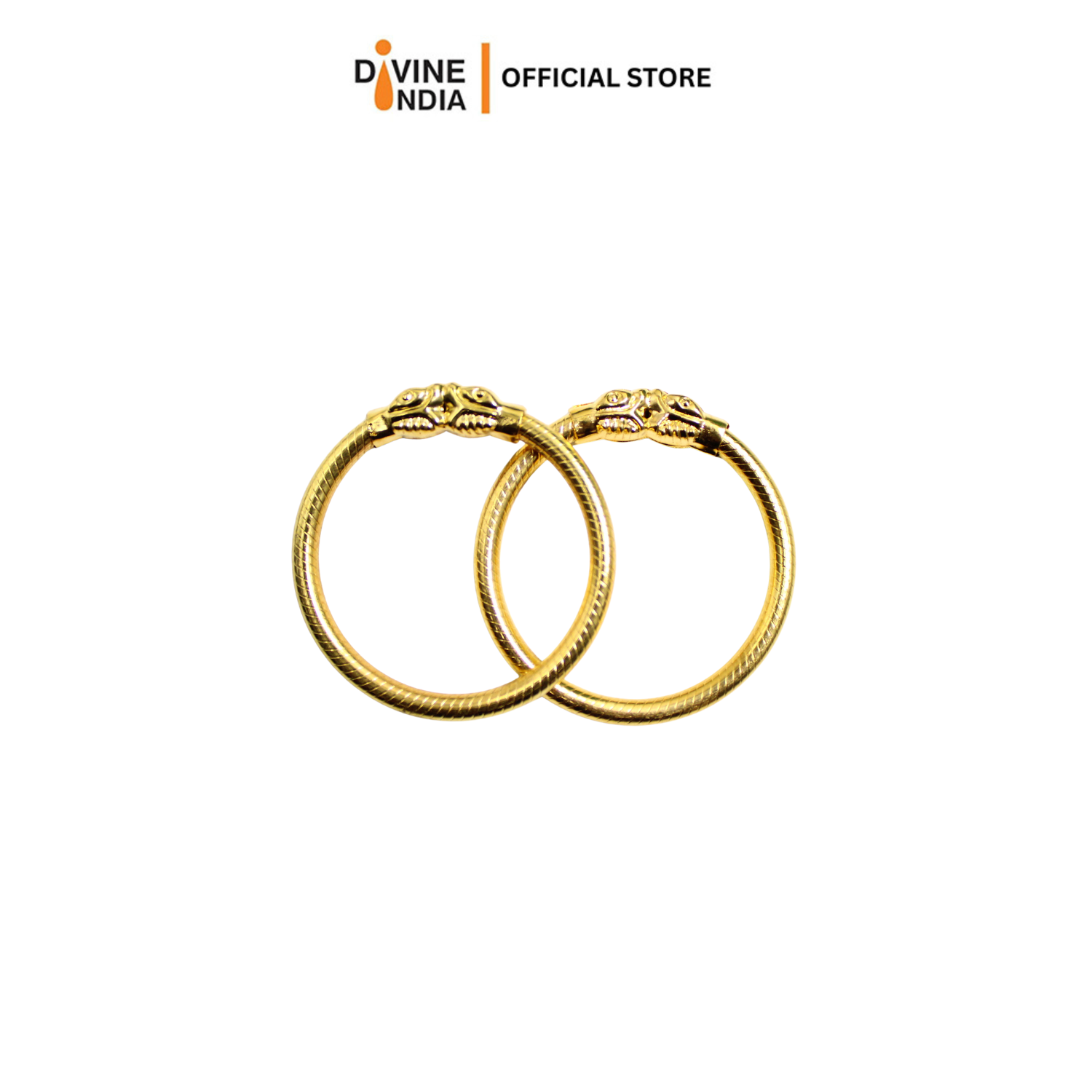 Premium Metal Kids Kada / Kids Bracelet Bangle - Kids Kappu 1 Pair
