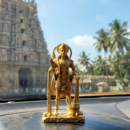 Hanuman King Of Sarangpur Pose Resin Idol Murti for Home & Office | Bajrangbali Statue with Gada | For Puja Decor Showpiece for Mandir, Gift & Vastu