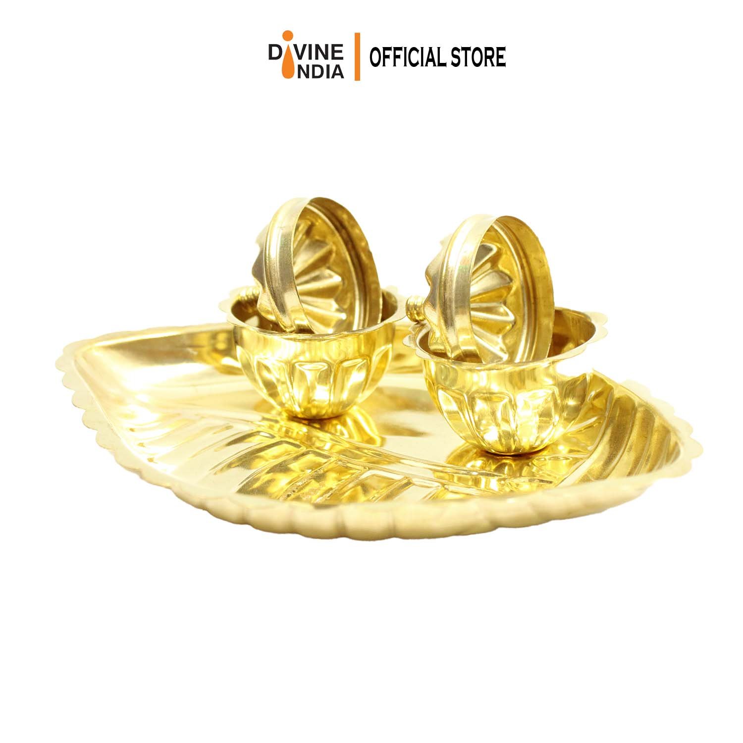 Brass Pooja Kum Kum Plate for Temple | Pooja | Alter Decoration