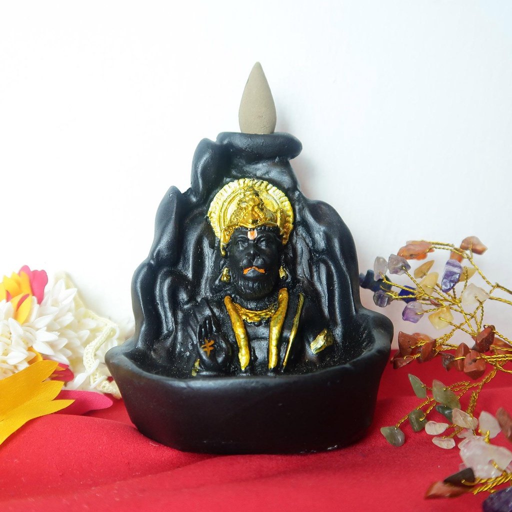 Viral Back Flow Smoke Fountain Various Design Clay made Decoration