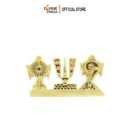 Tirupati Balaji Symbol Stand Shankh Chakra for Car Dashboard Home & Office Table