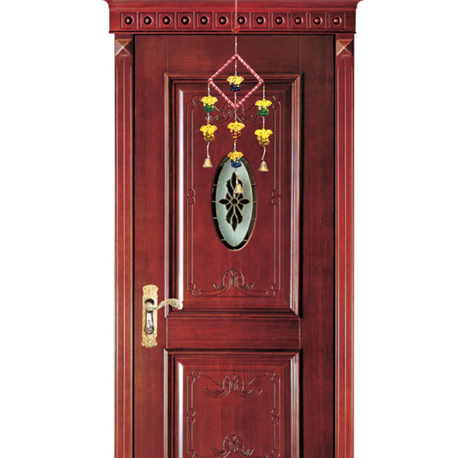 Door Hanging Thoran - Deepavali Decoration | Indian Deco for House | Terracotta thoran Toran - 1 pc