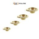 Brass Emboss Villaku Design | Emboss Diya | Indian Oil Lamp | Diwali Deco