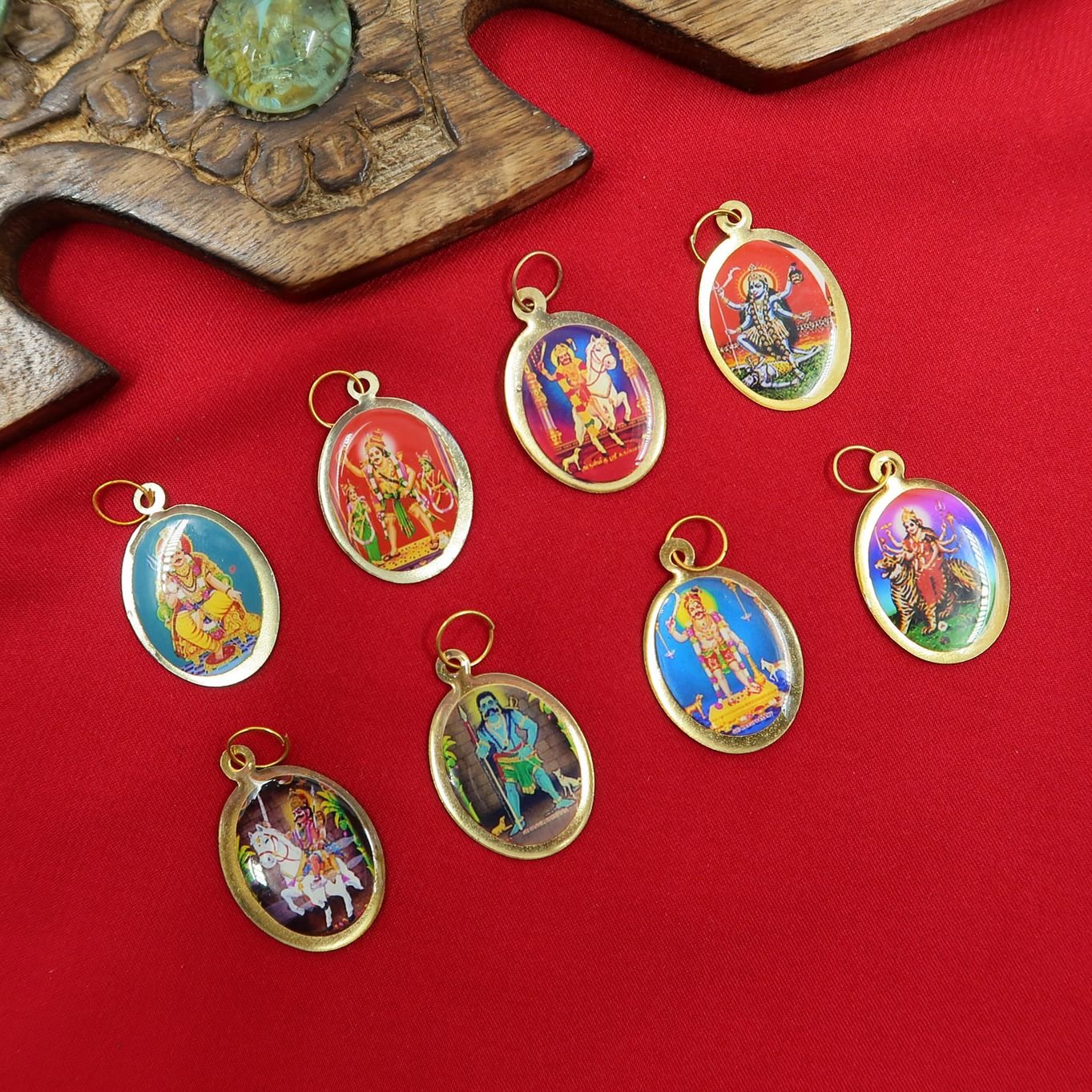 Mix Gods Locket with Yantra - Various Designs | Indian God Locket Pendant
