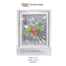 Hanuman Ji Silver Finish Color Photo Stand Decorative Showpiece for Car Dashboard | Mandir | Home | Office