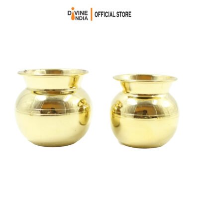 Brass Kalash for Alter or Home | Brass Lotta | Brass Sombu | Brass Pot