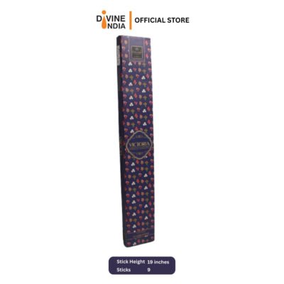New 19 Inch Long Agarbatti Stick | Uthupatti Incense Stick | Box Pack Agarbathi - 9 Long Sticks