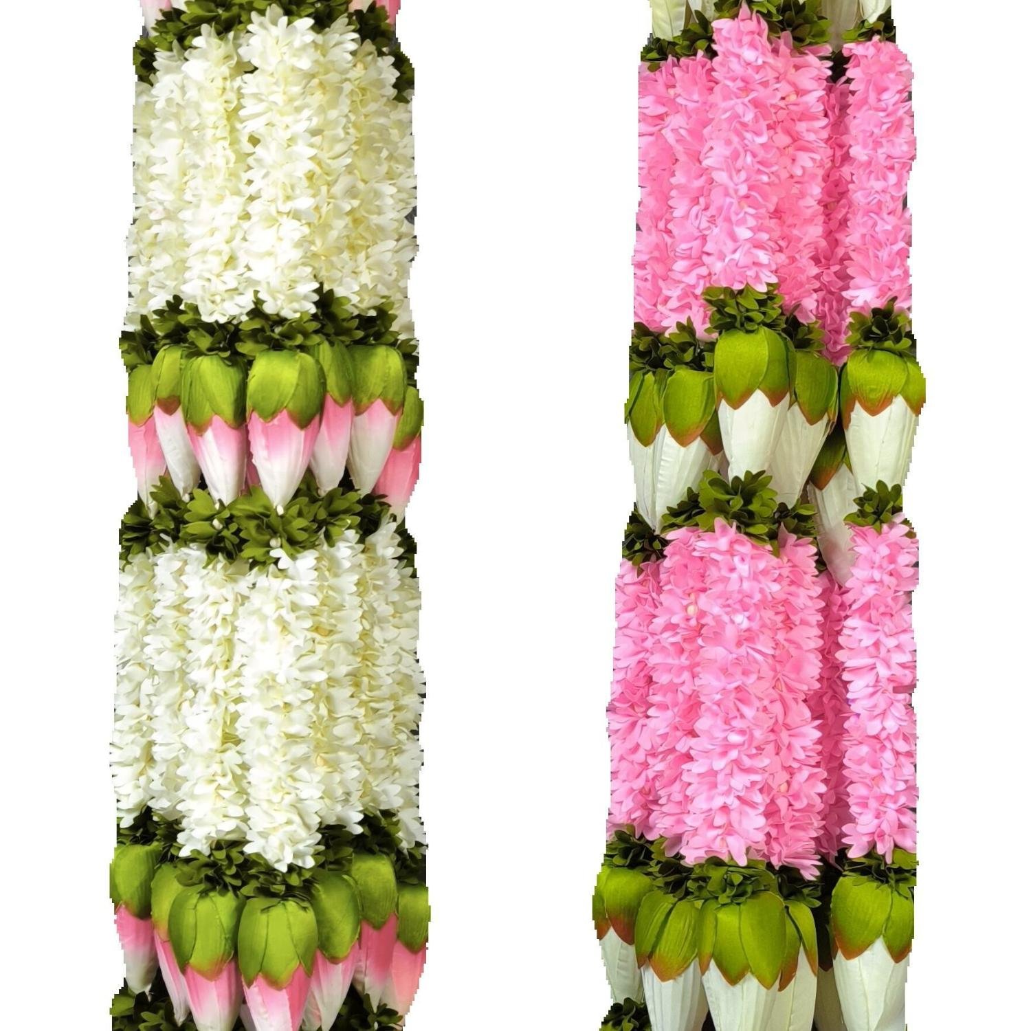NEW Bahubali Lotus Door Hanging Thoran | Indian Deco for House | 2025 Design | Deepavali Deco - Image 3
