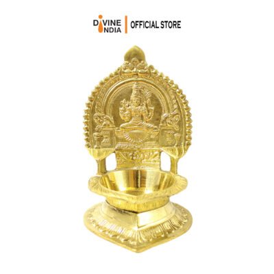 Brass Karambu Amman Villaku | Brass Karambu Lamp | Pooja Diya | Indian Deepavali Deco
