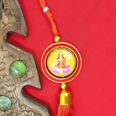 Maa Lakshmi Ganesha Car Dashboard Hanging Or Home Decor and Gifts | Car Hanging Ornament Random Color