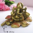 Anique Oxidized Metal Ganesha | Vinayagar Idol | Statue