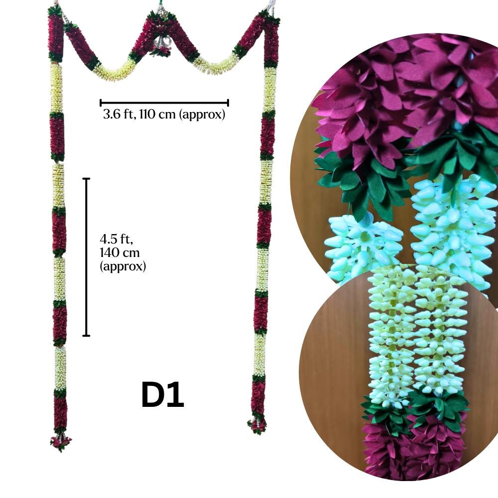 Jasmine Mogra Door Vasal Set | Doot Thoran Deepavali Set