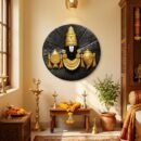 New Tirupati Balaji Wall Hanging Fiber Showpiece | Religious Home & Office Wall Decor Panel | Vastu Spiritual Wall Frame | Home Decor
