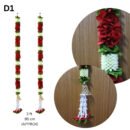 Decorative Hanging Floral Door Ornament Thoran for Pooja Home & Festive Decoration 3Ft | Decorative Door Hanging