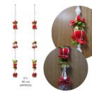 Traditional Indian Flower Ball Thoran 3Ft | Decorative Door Hanging | Home Entrance, Pooja & Festival Decoration