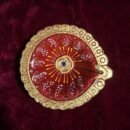 Handmade Deepavali | Festival Terracotta Villaku / Oil Lamp / Diya 1 Pc - Deepavali Deco Set 2