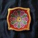 Handmade Deepavali | Festival Terracotta Villaku / Oil Lamp / Diya 1 Pc - Deepavali Deco Set 3